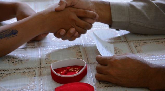 WBP Lapas Narkotika Jakarta Nikahkan Putrinya di Lapas
