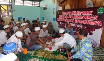 70 WBP Lapas Amuntai Kembali Praktikkan Cara Memandikan Mayat