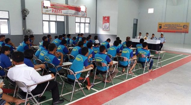 Lapas Tanjungpandan Gelar Sosialisasi Bahaya Radikalisme bagi WBP