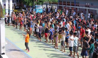 320 WBP Rutan Manado Bergoyang Zumba