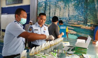 Lapas Pekanbaru Tes Urine 34 WBP yang Diusulkan Bebas Bersyarat