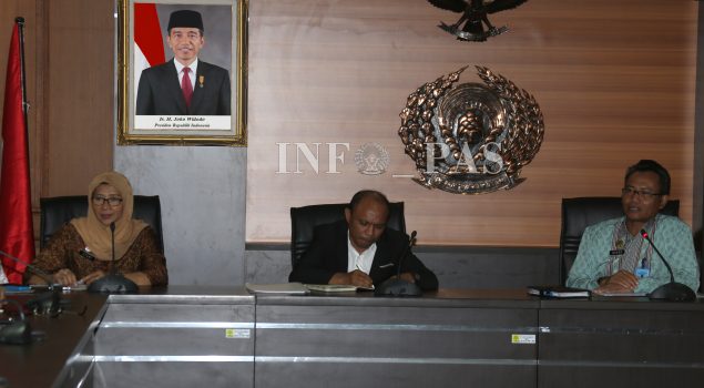 Dihadapan Ombudsman RI, Pemasyarakatan Terus Memberikan Layanan Terbaik