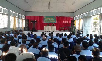 Dan-Ramil Luwu Utara Perkenalkan Diri dengan WBP Rutan Masamba