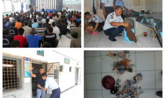 Awal Ramadan Lapas Lamongan  Gelar Razia Serentak