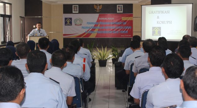 Sosialisasi Penanganan Pengaduan Masyarakat dan Program Pengendalian Gratifikasi