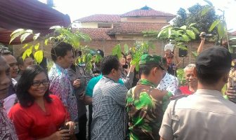 Lapas Sukamiskin Sumbangkan 1.500 Pohon ke Polsek Arcamanik