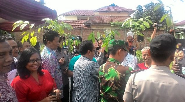 Lapas Sukamiskin Sumbangkan 1.500 Pohon ke Polsek Arcamanik