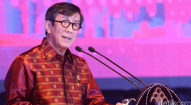 Menkumham Sambangi Luhut, Bahas Revisi PP Pengetatan Remisi