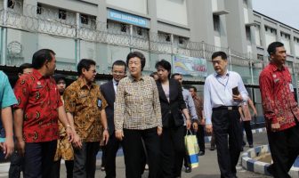 Menteri Kehakiman Tiongkok Melihat Kegiatan Napi Lapas Cipinang