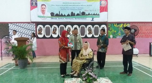 Andik LPKA Tangerang Buka Puasa Bersama Ibu Shinta Nuriyah