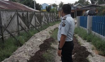 Rutan Marabahan Dapat Hibah Jalan Menuju Rumah Dinas