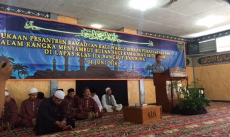 Kepala Lapas  Banceuy Buka Pesantren Ramadhan di Dalam Lapas