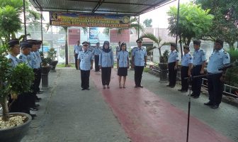 Empat Pegawai Lapas Narkotika Muara Beliti Naik Pangkat