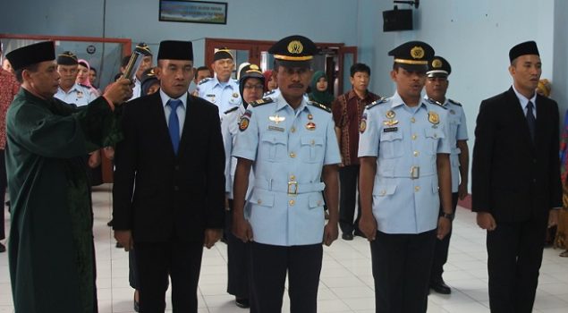 Pelantikan 7 Pejabat Baru Jajaran PAS Kanwil Maluku Utara