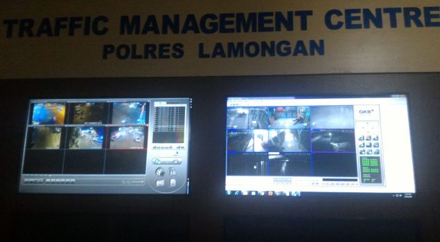 CCTV Lapas Lamongan Terhubung ke TMC Polres Lamongan