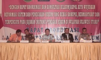 DILKUMJAKPOL Kanwil Sulut Satukan Persepsi SPPA