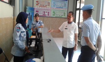 Kakanwil Banten Tinjau Layanan Kunjungan Rutan Tangerang