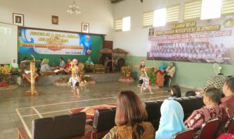 Tarian WBP Hibur Acara Syawalan Rutan Wonosari