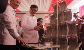 Produk Kreativitas WBP Mejeng di Acara Penyerahan Remisi Umum Nasional