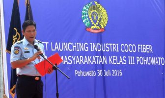 Lapas Pohuwato Resmikan Coco Fiber Industri Pertama Di Gorontalo