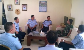 Kalapas & Dandim Bekasi Bahas Strategi Pengamanan Lapas