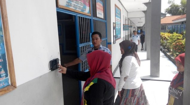 Lapas Lamongan Berlakukan Fingerprint bagi Pengunjung