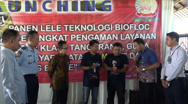 Rutan Klas I Tangerang Luncurkan Brizzi dan Terapkan Teknologi Biofloc