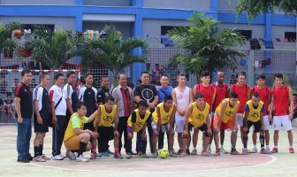 Futsal Rutan vs Rudenim Manado Hibur Ratusan WBP