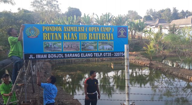 Rutan Baturaja Kembangkan Budidaya Ikan Lele & Pertanian