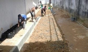 Lahan Tidur di Rutan Kendari Diubah Menjadi Lahan Produktif