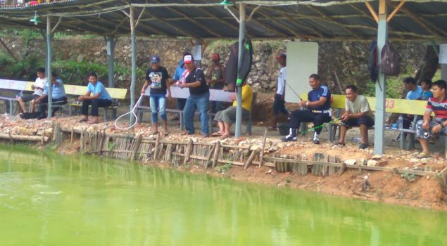 Lomba Memancing Pupuk Kebersamaan Petugas Rutan Baturaja