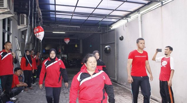 Pegawai Rupbasan Jaktim Meriahkan Lomba HUT RI