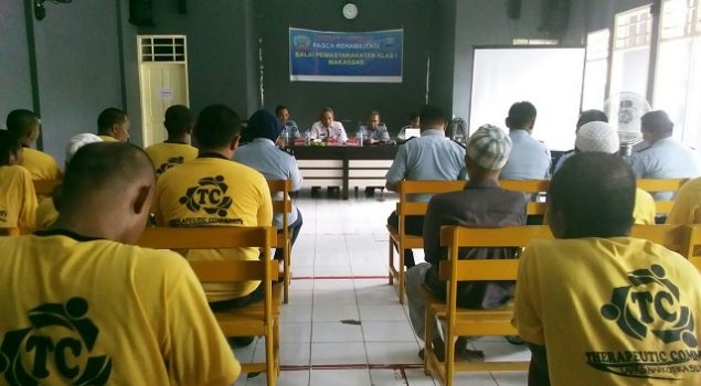 Selesai Rehabilitasi Narkoba, WBP Lanjut Program Pasca Rehab