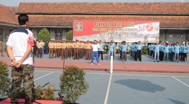 WBP & Pegawai Siap Berkompetisi dalam Porseni