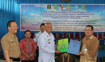 Berkat MoU, Pegawai Kanwil Riau Timba Ilmu di Univ. Islam Riau