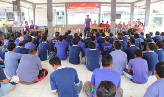 Antusiasnya WBP Lapas Brebes Ikuti Penyuluhan Kebangsaan