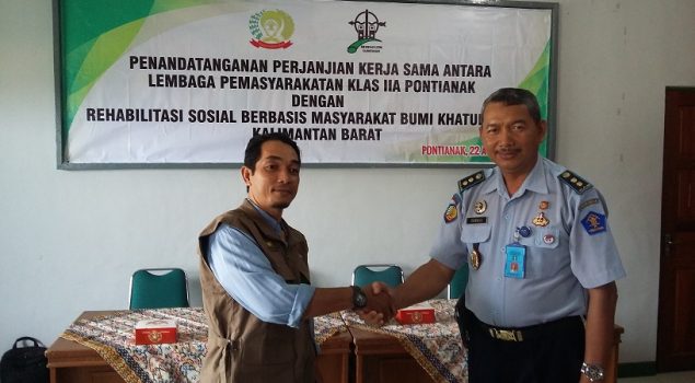 Lapas Pontianak Jalin Kesepakatan Kerja Sosial dengan Kemensos