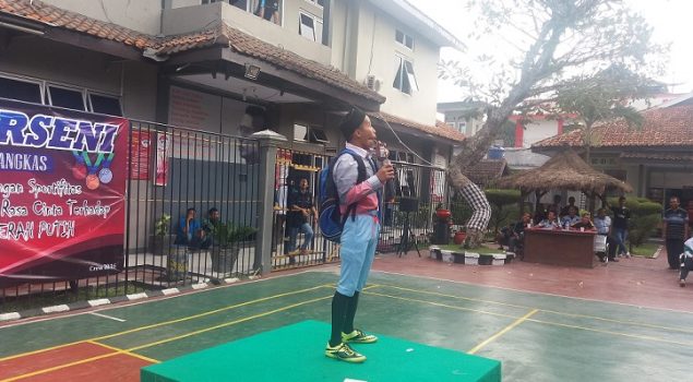 Kocaknya Stand Up Comedy a la WBP Rutan Rangkasbitung