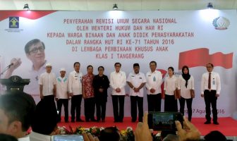 HUT RI KE-71, 3.657 NARAPIDANA BANTEN TERIMA REMISI UMUM