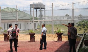 Tim Monitoring Kanwil Kalsel Kunjungi Lokasi Pembangunan Lapas