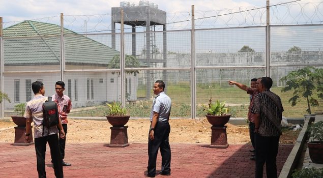 Tim Monitoring Kanwil Kalsel Kunjungi Lokasi Pembangunan Lapas