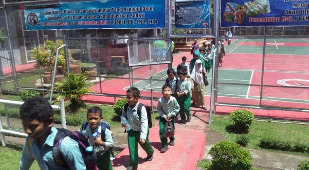 76 Siswa Kelas III SD "Serbu" Lapas Narkotika Lubuklinggau