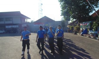 Jaga Kondisi Fisik, Petugas Rutan Purbalingga Jogging Bersama