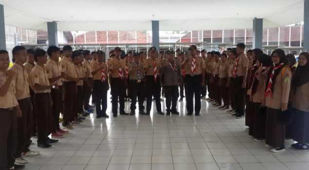 Latihan Bersama Tingkatkan Teknik Kepramukaan WBP Lapas Warungkiara