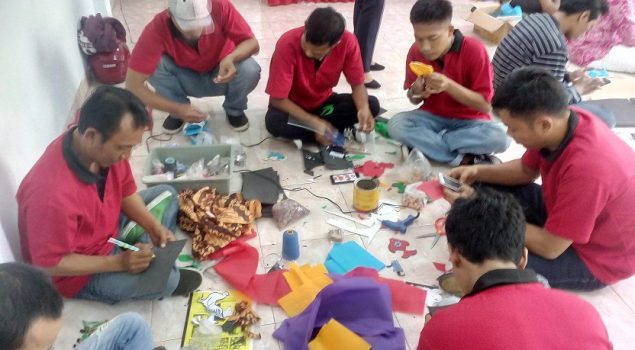 Pelatihan Handycraft Tambah Keterampilan Klien Bapas Jaksel