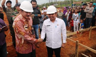 Peletakan Batu Pertama Pembangunan Lapas Tanah Bumbu