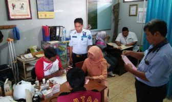 Petugas Rutan Pemalang Nikmati Pemeriksaan Kesehatan Gratis