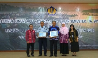 Rutan Pelaihari Terbaik II dalam Pelaksanaan Anggaran Semester I TA 2016