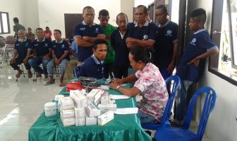 WBP Lapas Piru Nikmati Pengobatan Kesehatan Gratis