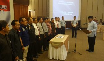 Dirjen PAS Kukuhkan Forum Dilkumjakpol, BNNP & FKPT Provinsi Banten